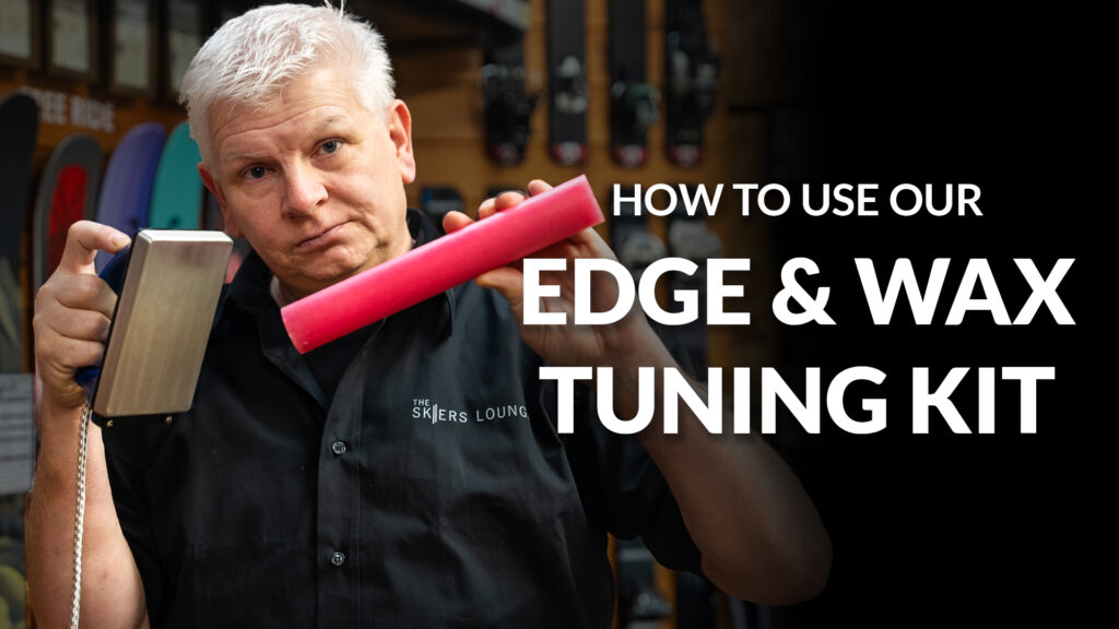 How to wax and tune your skis and snowboard with our Starter Kit