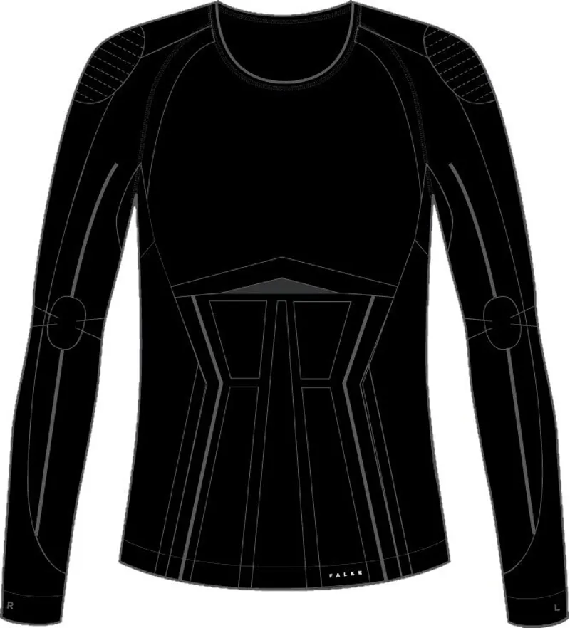 Falke Maximum Warm Childrens Base Layer Set Shirt and Leggings in Black-3