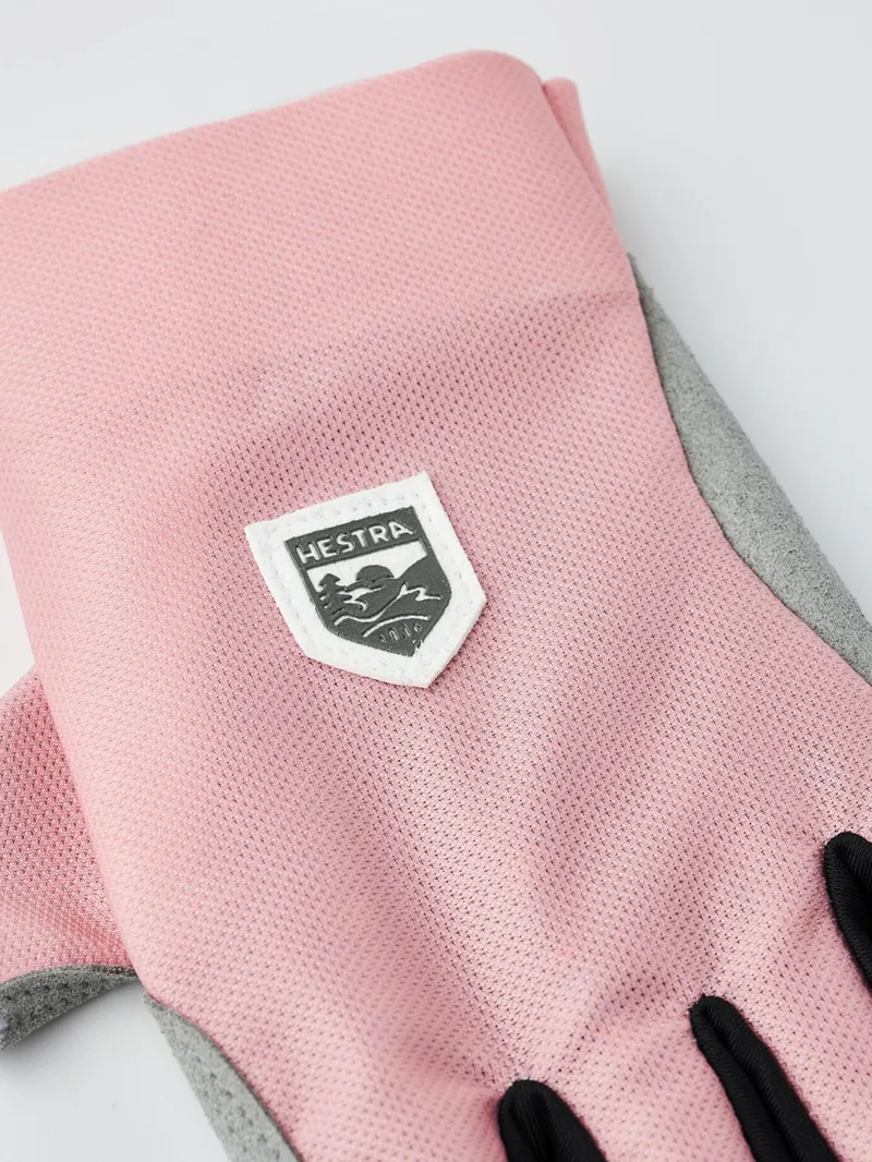 Hestra Ventair Short Cycling Gloves in Pink/Grey-2
