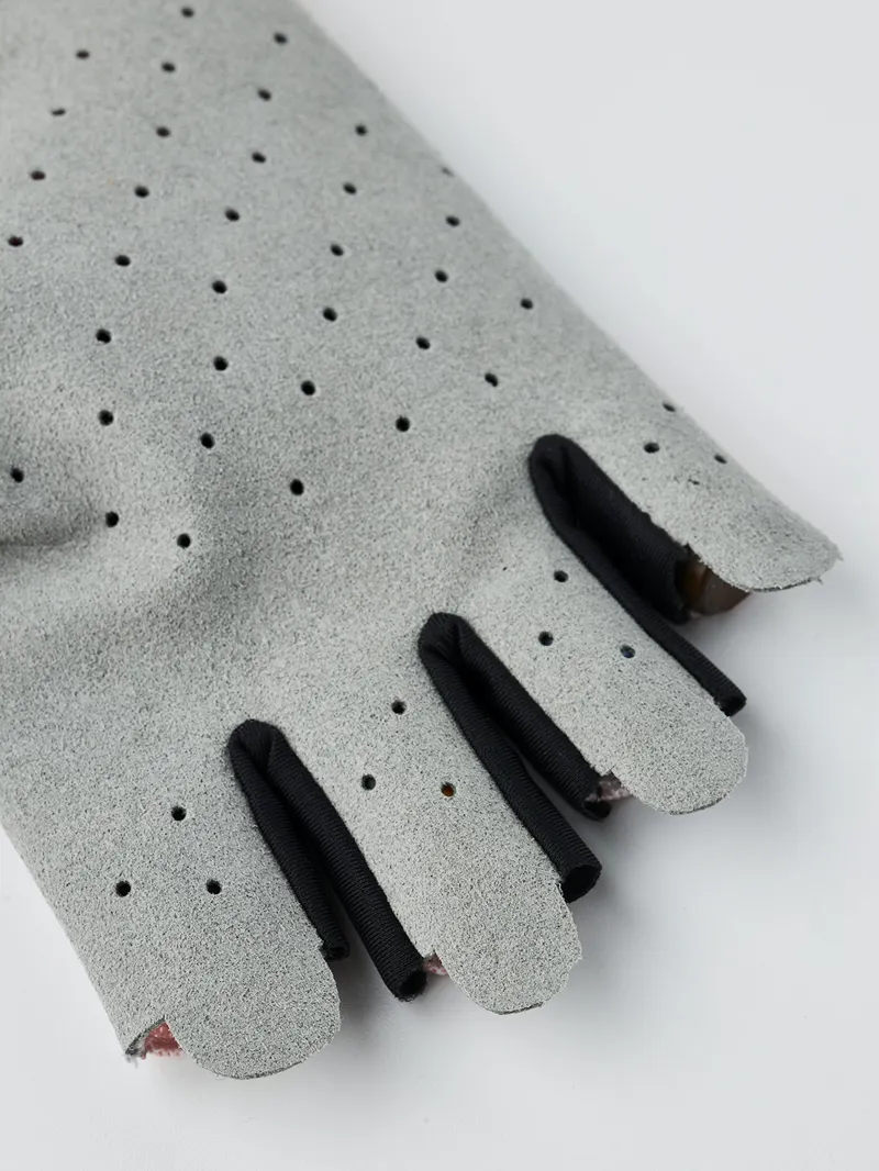 Hestra Ventair Short Cycling Gloves in Pink/Grey-4