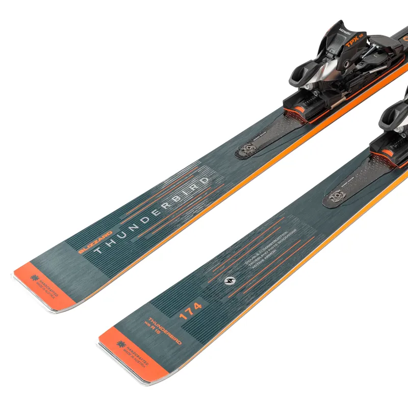 Blizzard Thunderbird R15 Wide Body Skis with Marker TPX 12 Bindings-3