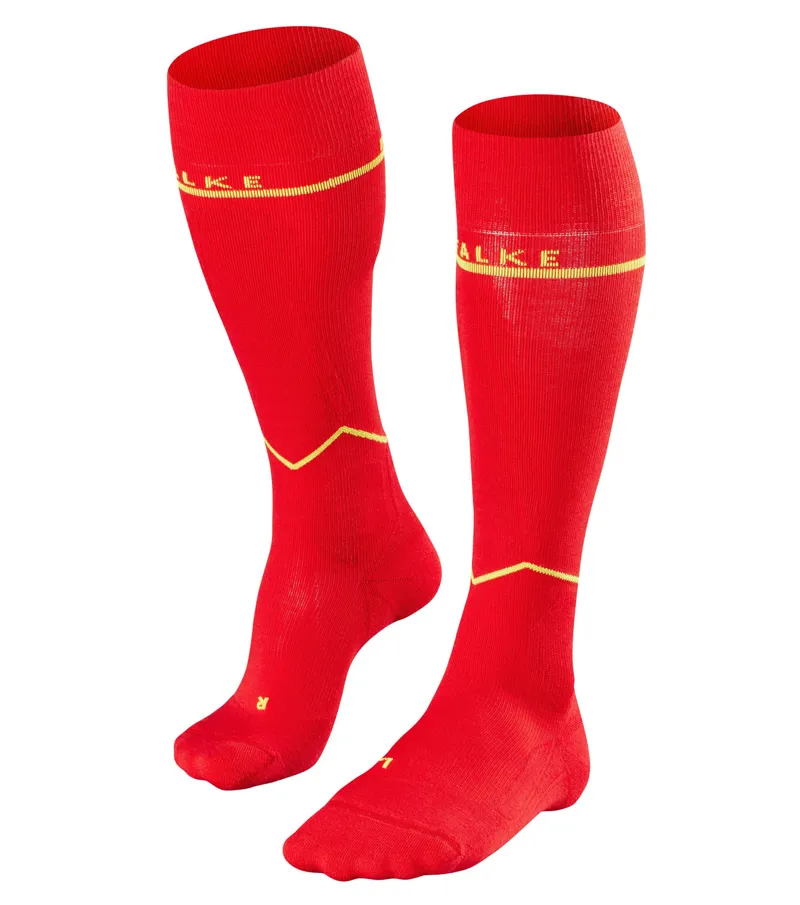 Compression Ski Socks Mens Red SK5 Falke