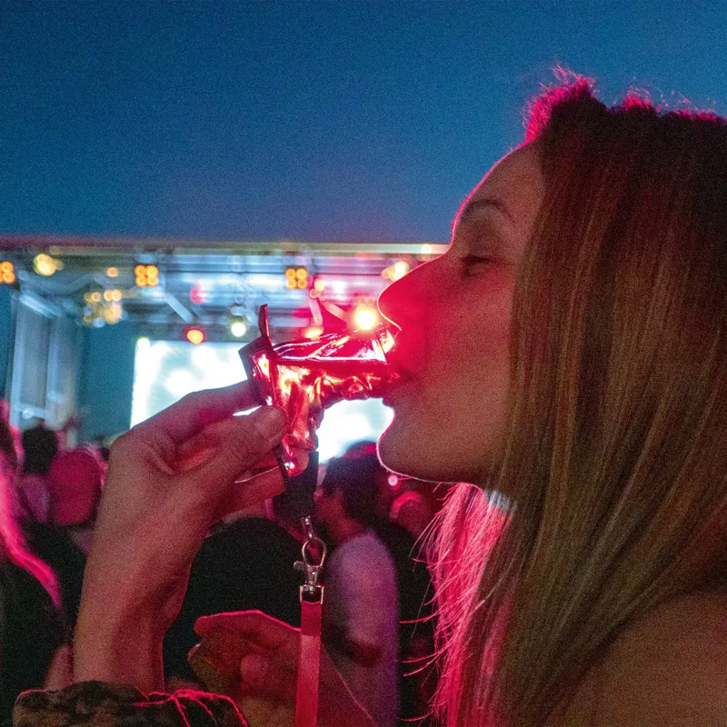 Apres-AllStars Ski Boot Shot Glass Set - Black Bindings with 4 Glasses-1