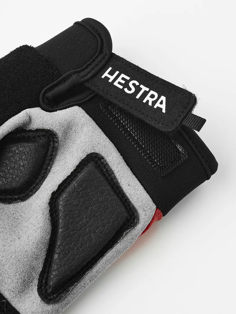 Hestra Bike Guard Short Cycling Gloves in Orange-3