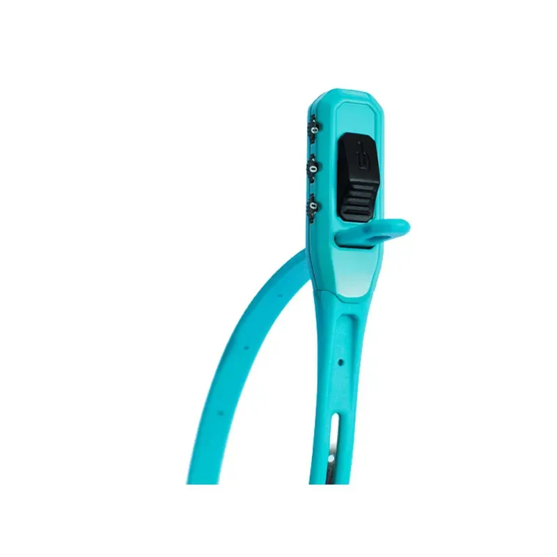 Hiplok Z-Lok 40cm Single Combo Armoured Reusable Tie in Cyan-1