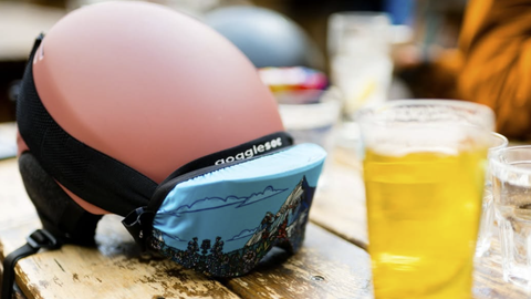 Gogglesoc apres ski lens protection for ski goggles
