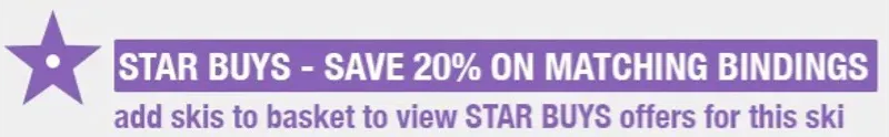 Star buys offers for ski bindings