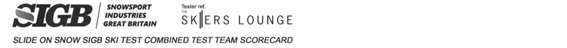 Ski Rating Card Staff Ski Reviews
