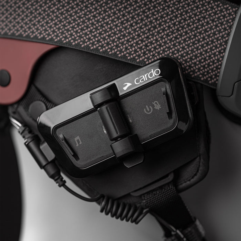 Cardo Packtalk Outdoor Helmet Communication System  In Black-4