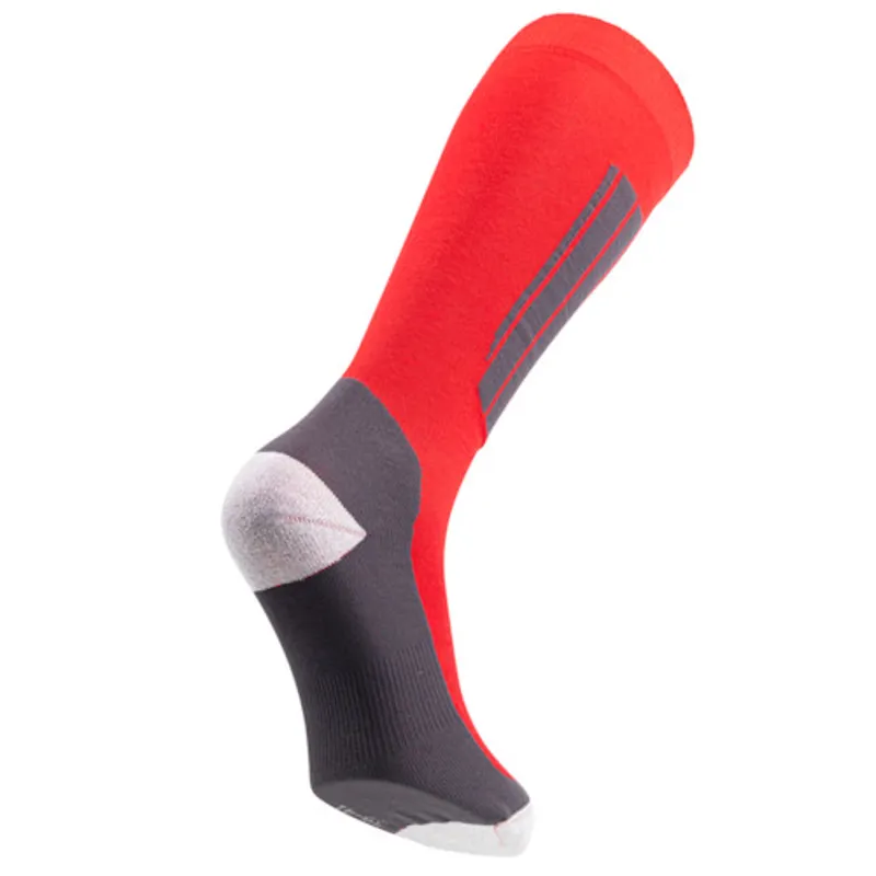 BootDoc Ski Socks With Merino Wool In Red-2