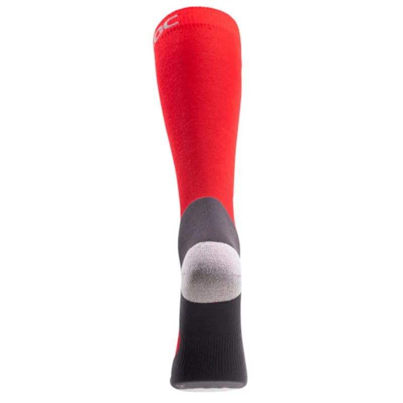 BootDoc Ski Socks With Merino Wool In Red-1