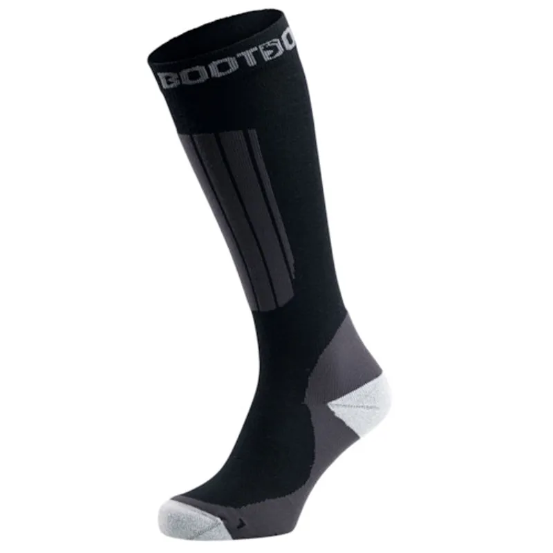 BootDoc Ski Socks With Merino Wool In Black