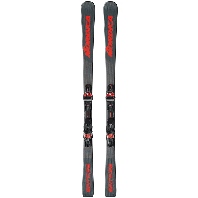 Nordica Spitfire DC74 Pro Piste Skis with Marker Xcell 12 Bindings-1