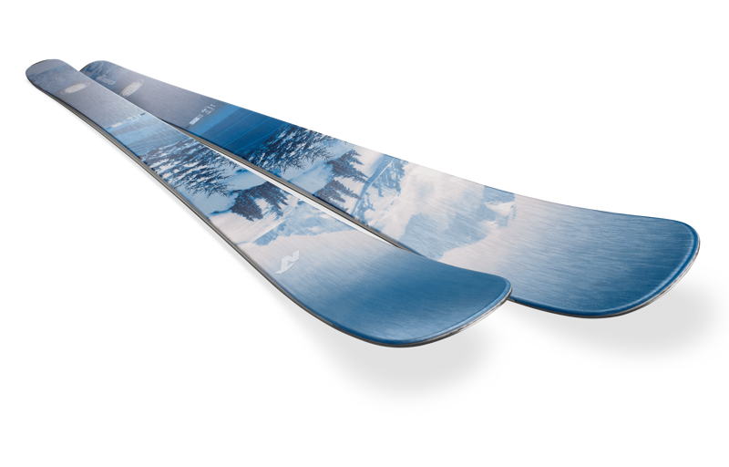 Nordica Santa Ana 93 Womens All Mountain Skis - Skis Only-2
