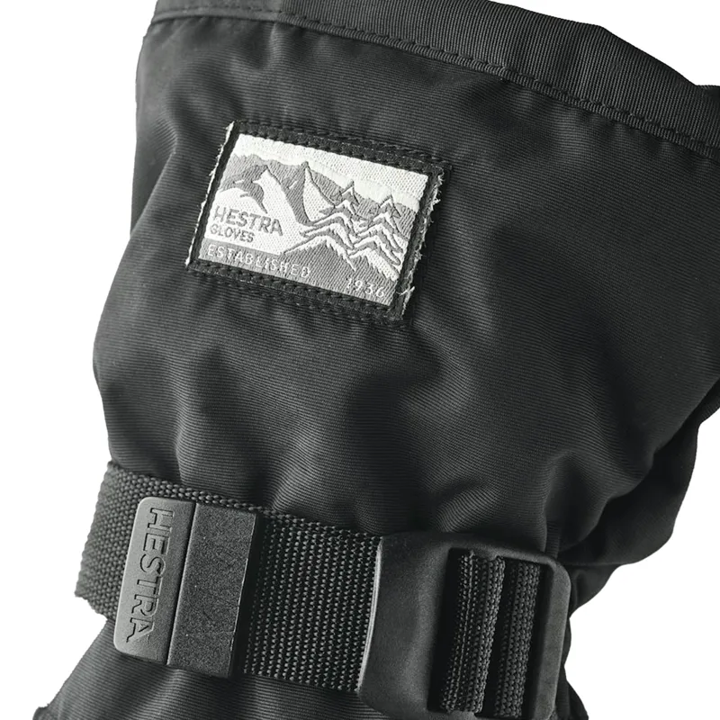 Hestra Gauntlet Sr. Mittens in Black-1