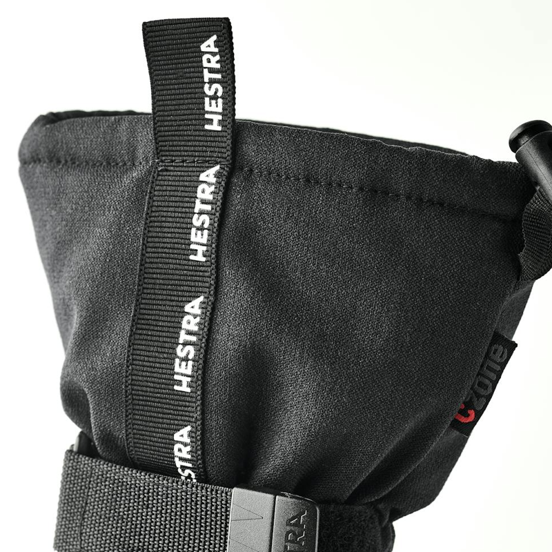 Hestra C-Zone Mountain Ski and Snowboard Mittens in Black-4