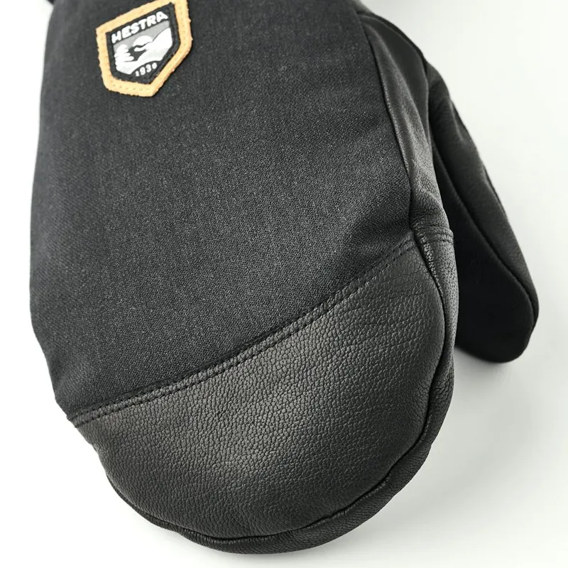 Hestra C-Zone Mountain Ski and Snowboard Mittens in Black-2