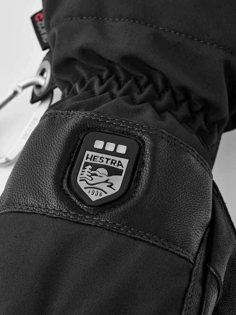 Hestra Heater Gauntlet 5 Finger Heated Gloves 2025 in Black-1