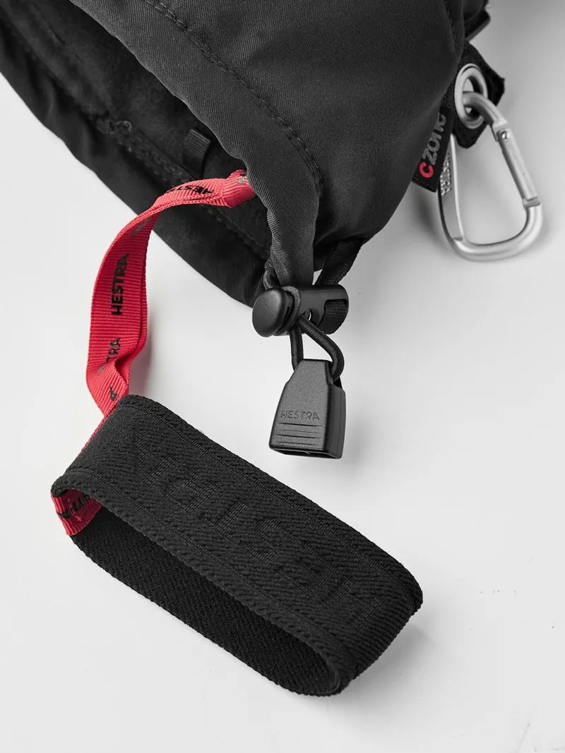 Hestra Heater Gauntlet 5 Finger Heated Gloves 2025 in Black-6