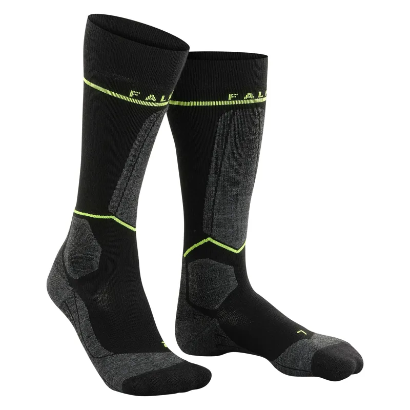 Falke SK Compression Performance Ski Sock in Black-2