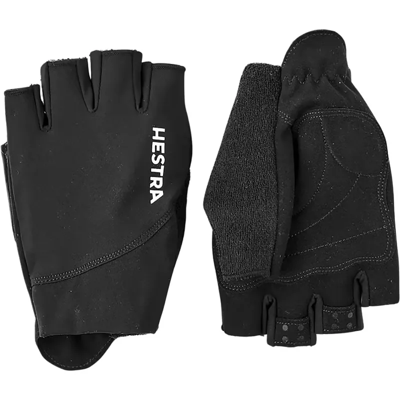 Hestra Bike Glove Spiro Short in Black/Black