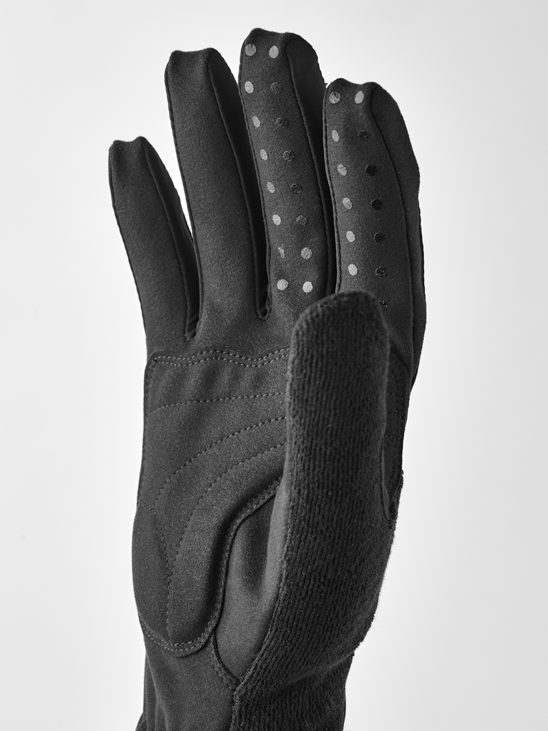 Hestra Bike Glove Spiro Long in Black/Black-2