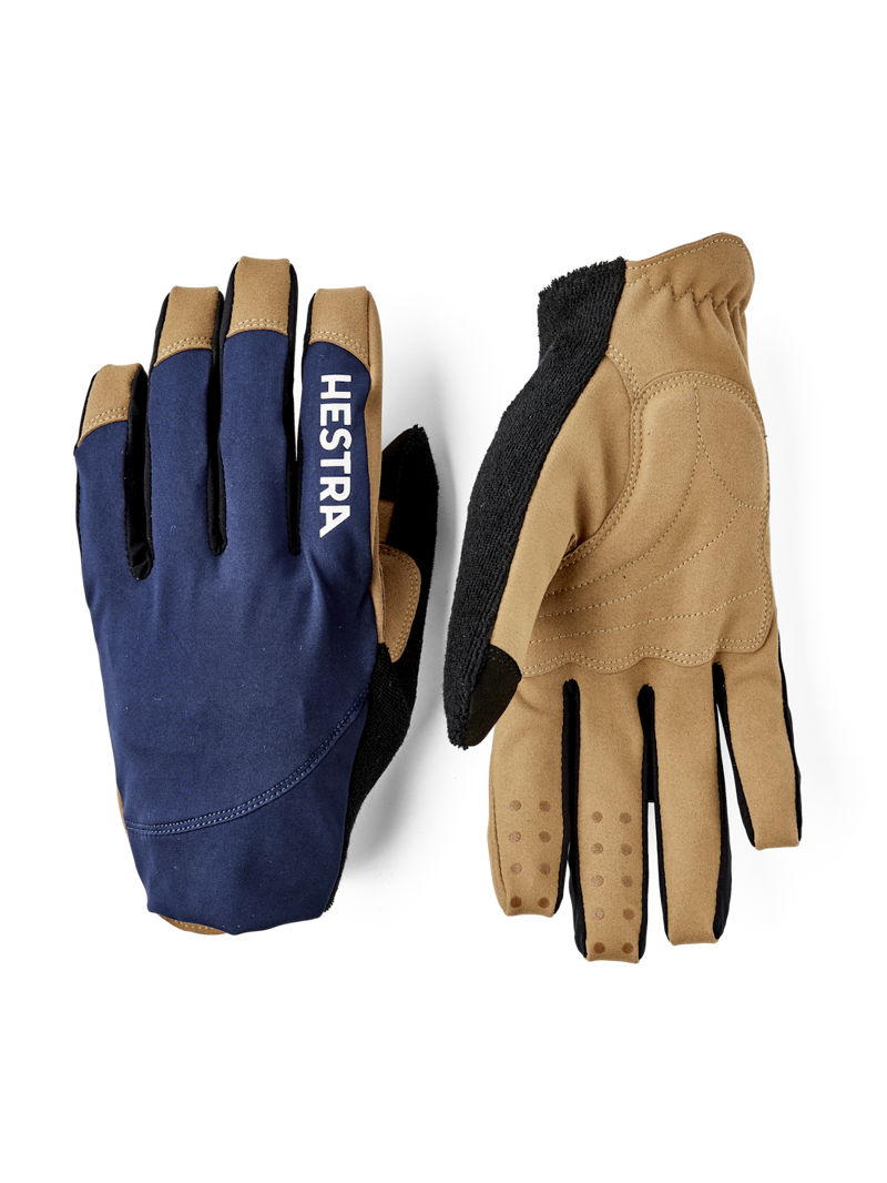 Hestra Bike Glove Spiro Long in Navy/Tan