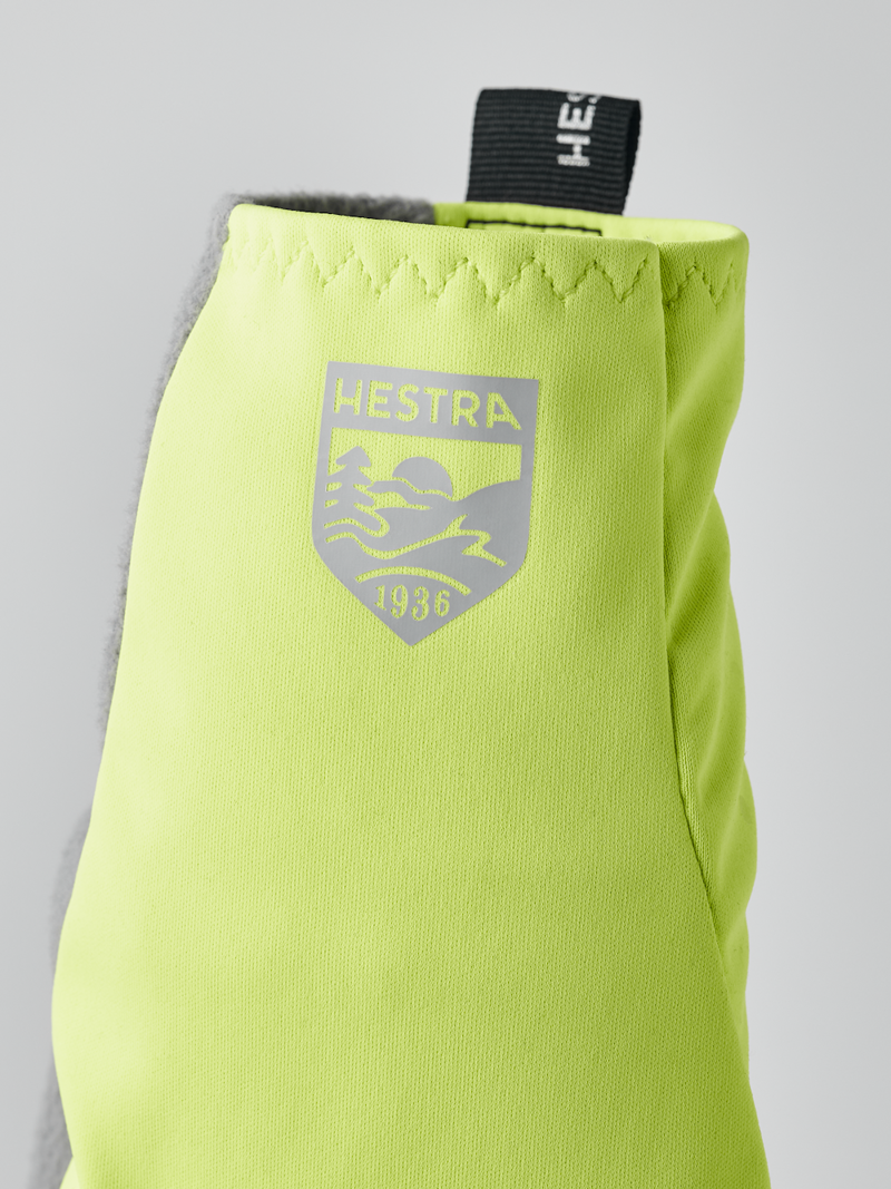Hestra Runners Glove in Yellow high viz-4