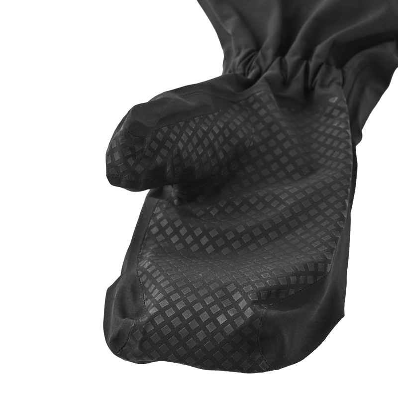 Hestra Seam Sealed Shell Mittens in Black-1