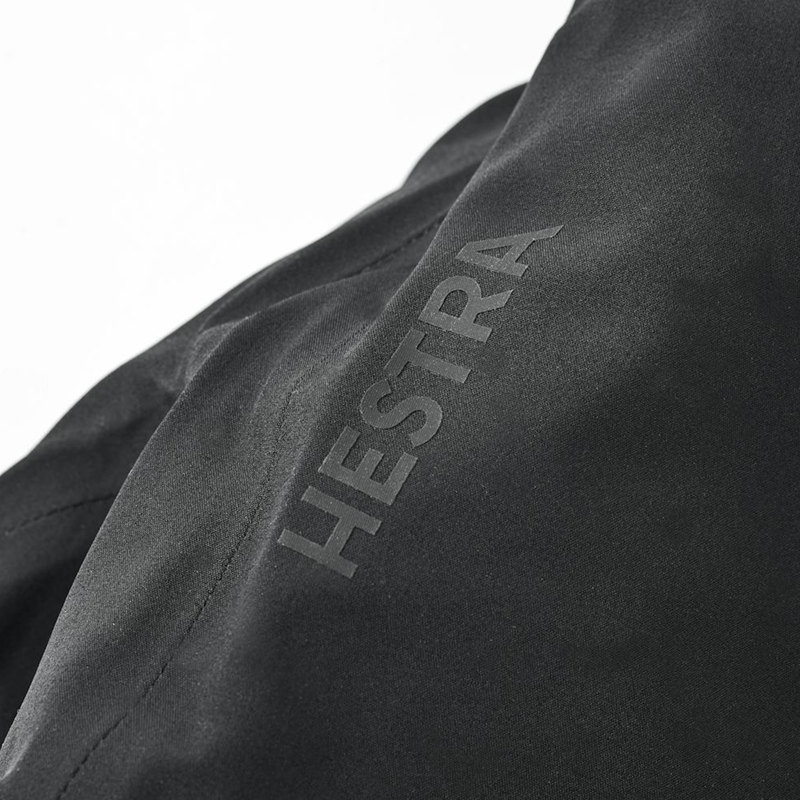 Hestra Seam Sealed Shell Mittens in Black-2
