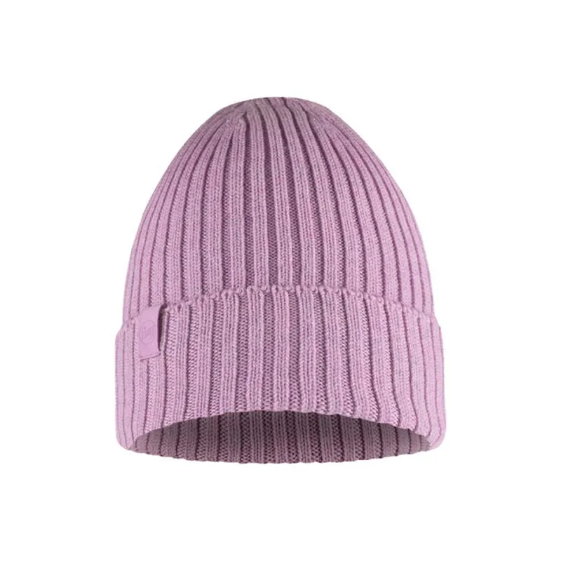 Buff Norval Knitted Beanie in Pansy Pink