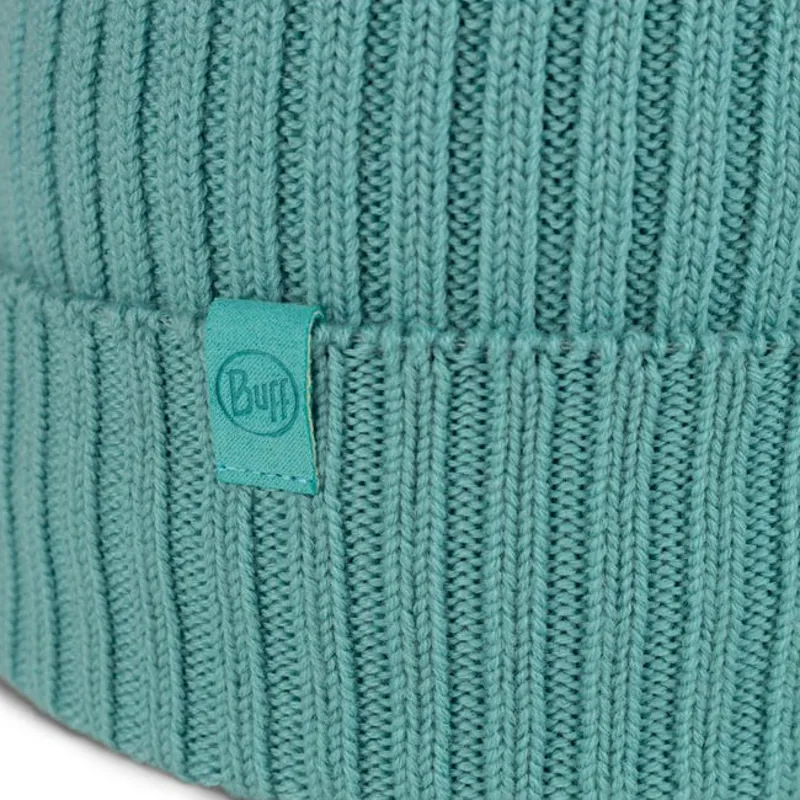 Buff Norval Knitted Beanie in Pool Green-1