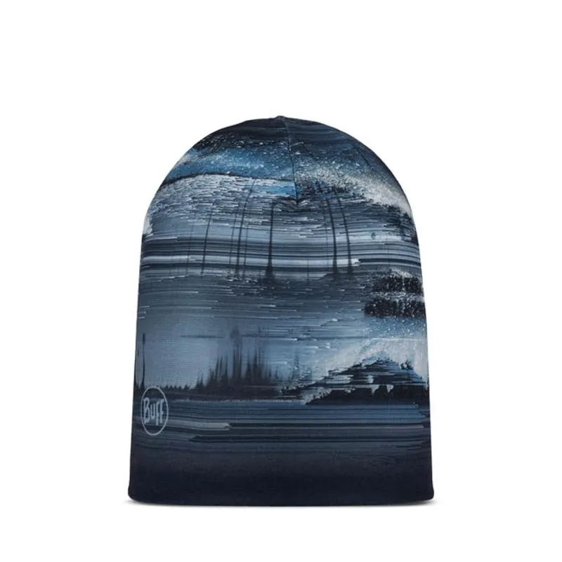 Buff Ecostretch Beanie and Helmet Liner in Oser Blue