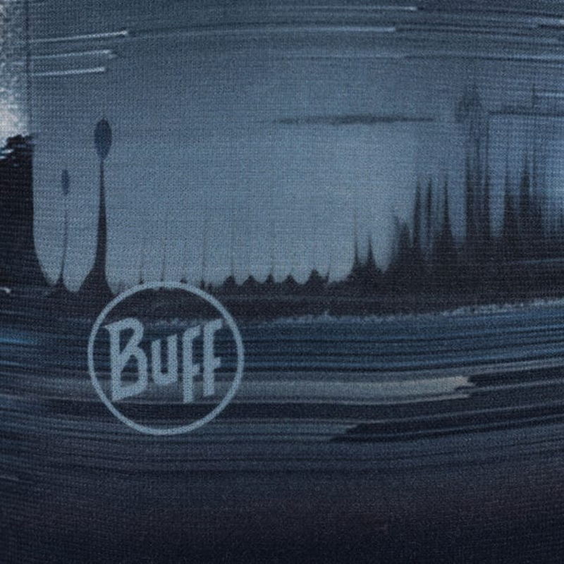 Buff Ecostretch Beanie and Helmet Liner in Oser Blue-3