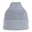 Buff Merino Active Beanie in Light Grey with Reflective fleck