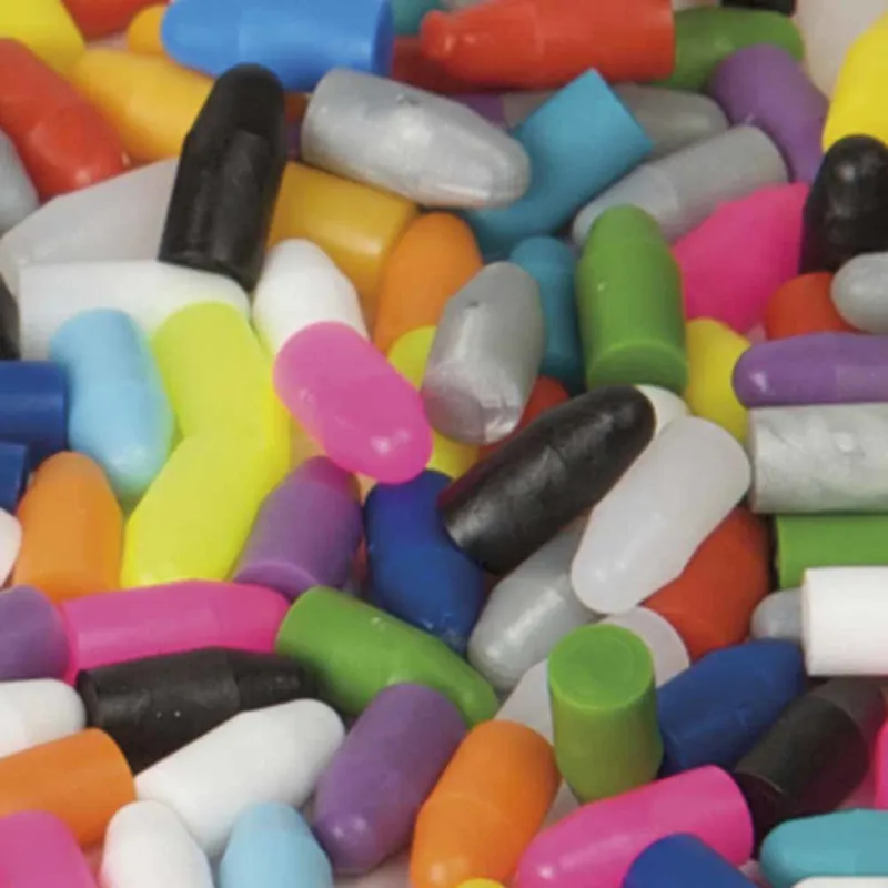 Snoli Binding Hole Plastic Multi Coloured Plugs Bag of 1000