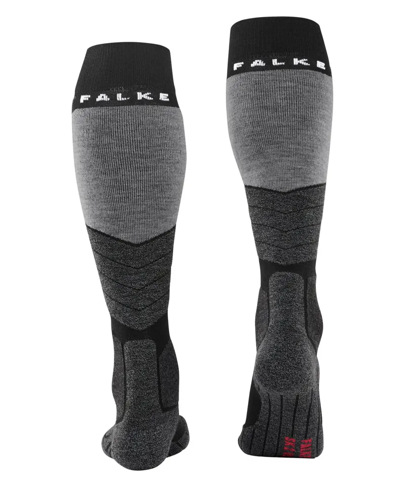 Falke SK2 Vegan Womens Ski Socks in Black-1