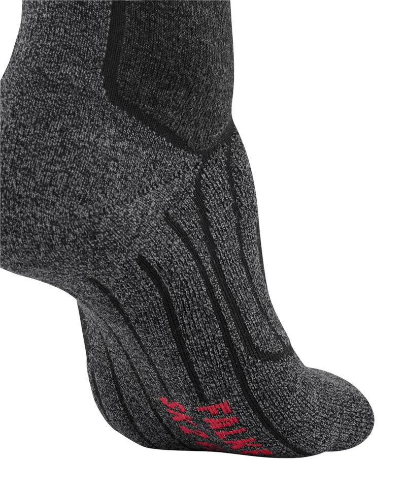Falke SK2 Vegan Womens Ski Socks in Black-3