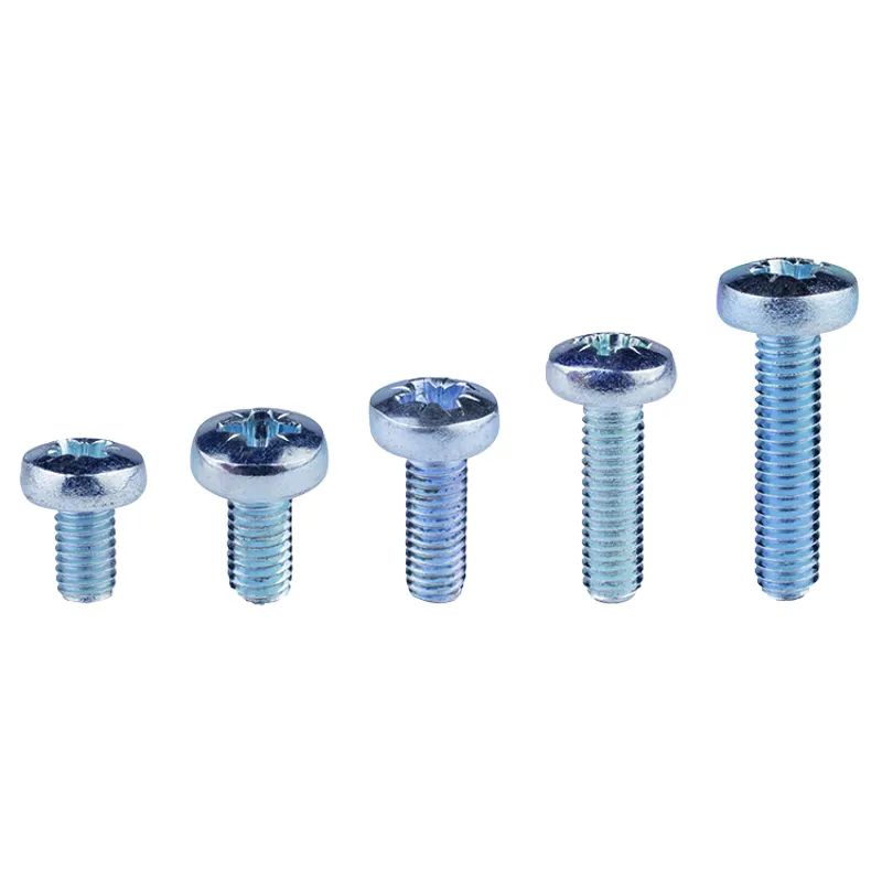 Snowboard Binding Screws M6 Roundhead - Pack of 8