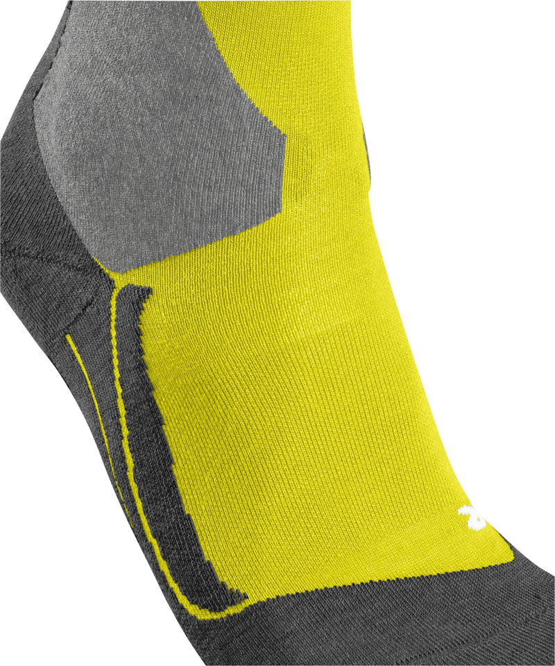 Falke Ski Socks SK4 Mens Padded Low Volume Sock in Sulphur-3