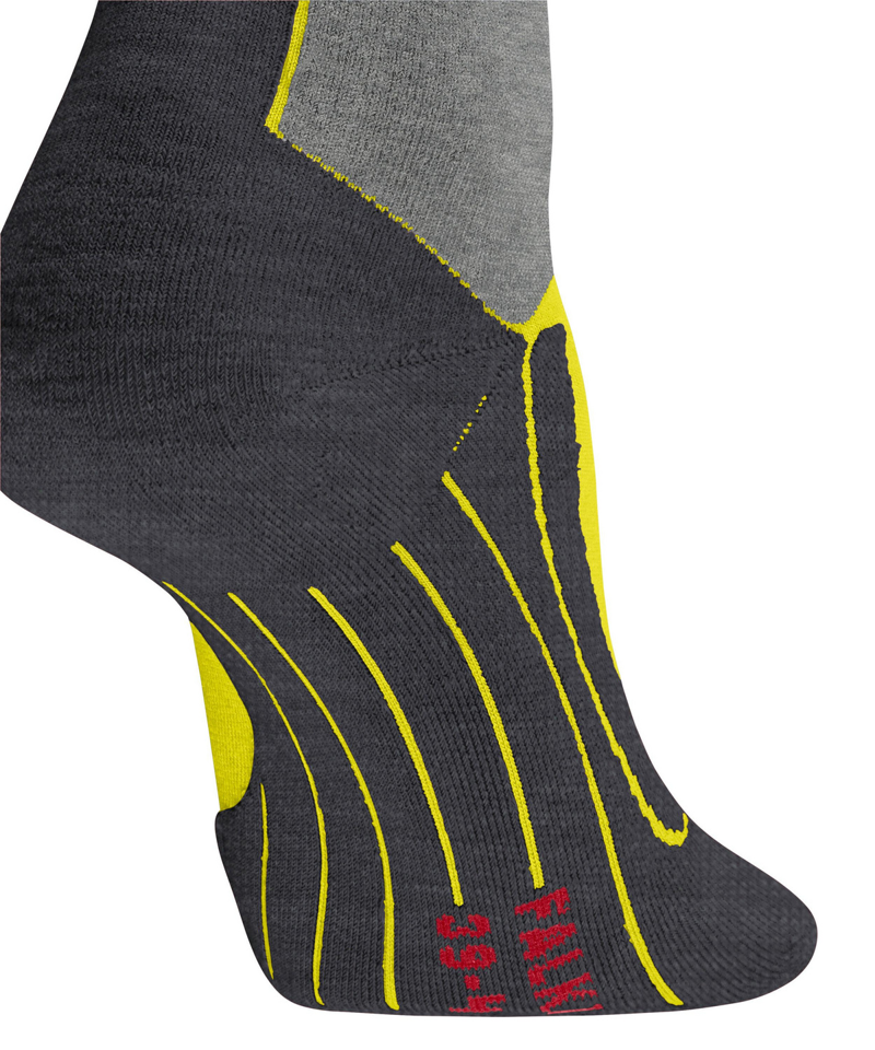 Falke Ski Socks SK4 Mens Padded Low Volume Sock in Sulphur-4