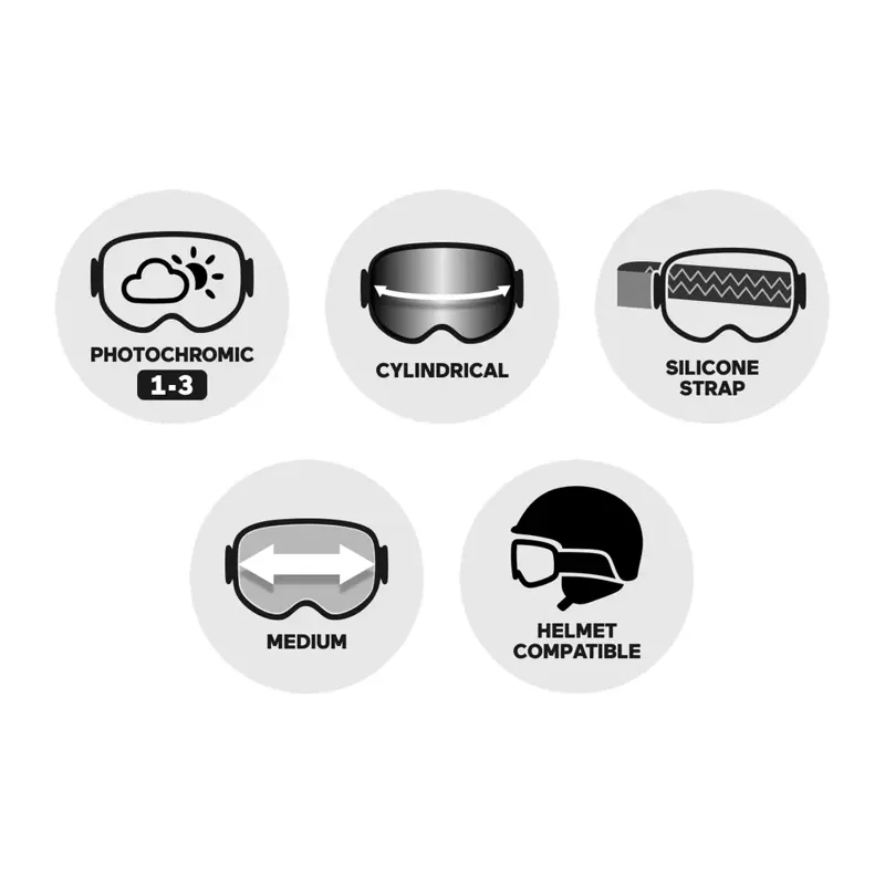 Smith Squad S Goggles CP Pro Photochromic Blue Mirror in White Vapor-4