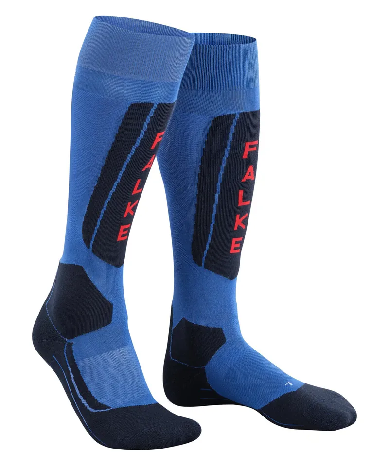 Falke Ski Socks SK5 Men's Low Volume In Olympic Blue-2