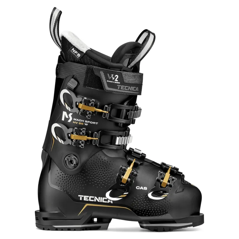 Tecnica Mach Sport HV 85 W Women's Ski Boots in Black