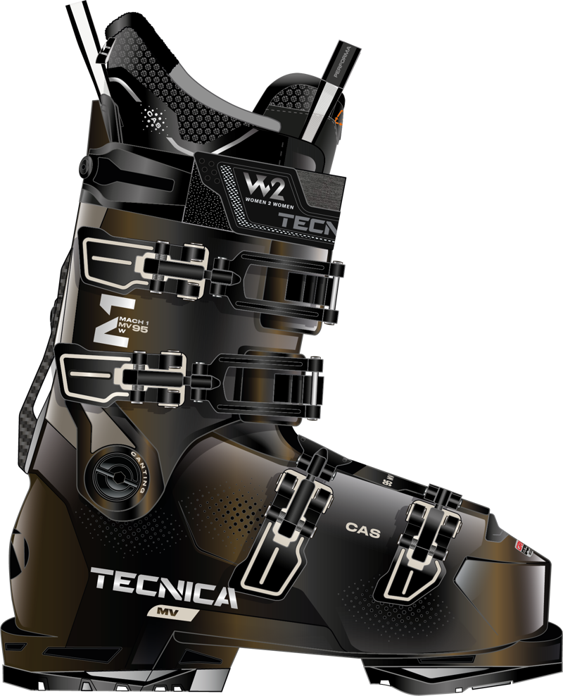 Tecnica Mach1 MV 95W TD2 Womens Ski Boots 2027