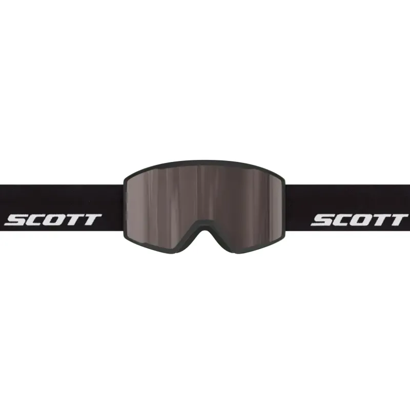 Scott Trace Pro Ski and Snowboard Goggles in Black with Silver Chrome Lens-2