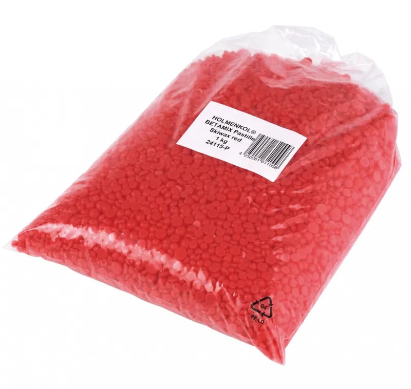 Holmenkol Betamix Red Ski and Snowboard Workshop Wax Chips 1kg