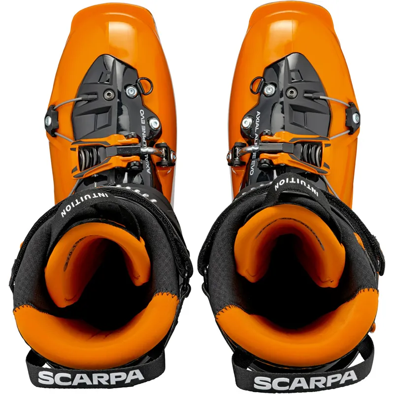 Scarpa Maestrale Mens Ski Touring Boots in Orange-5