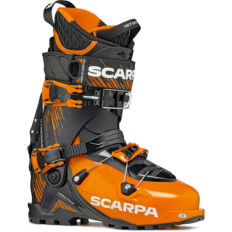 Scarpa Maestrale Mens Ski Touring Boots in Orange-1