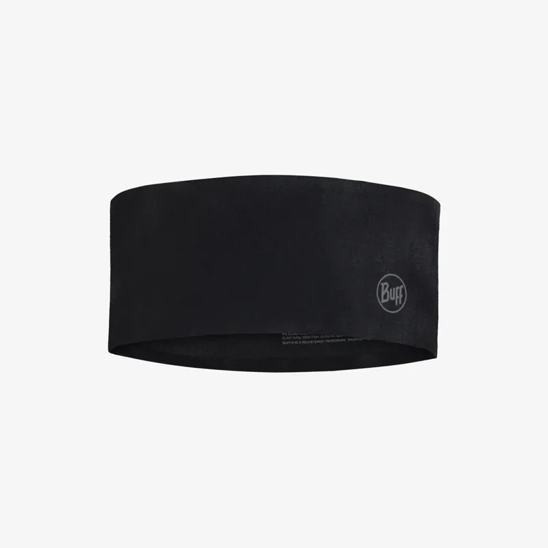 Buff ThermoNet Headband in Solid Black